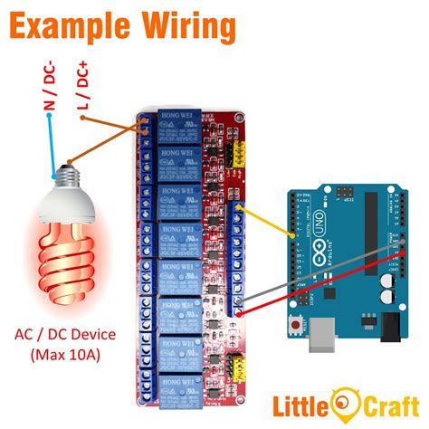 12v 8-channel relay opto-isolation and separate power - Project ...