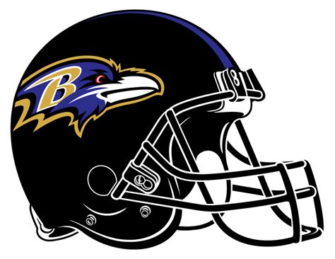 baltimore ravens football helmet decal