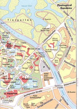 Berlin Zoo Map