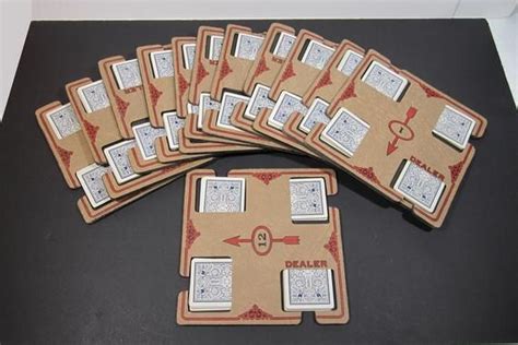 Lowell-Kelly Co. Duplitest Bridge Boards Vintage 1920s Set of 12 Duplicate Bridge Games with ...