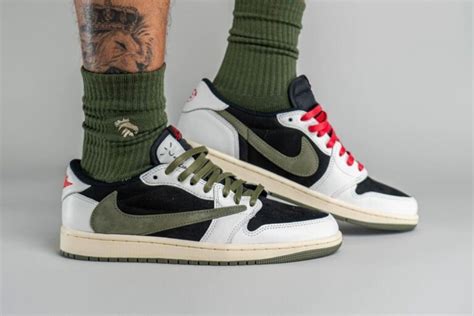 ᐉ Las Travis Scott x Air Jordan 1 Low OG WMNS "Olive" saldrán en Marzo 2023 - Zapas News