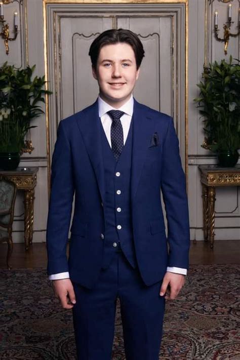 Prince Christian of Denmark’s confirmation took place at 11am today ...