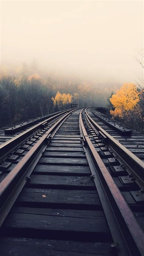 HD Train Tracks Wallpaper - WallpaperSafari