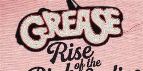 Grease TV Show Image Reveals First Look At Rise of the Pink Ladies Logo