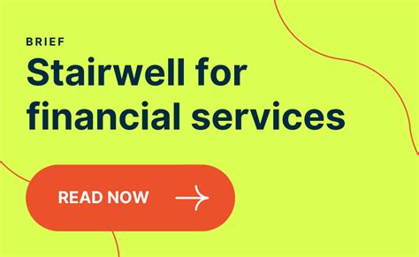 Stairwell for financial services — Stairwell