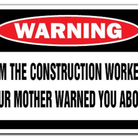 Funny Construction Signs - Etsy