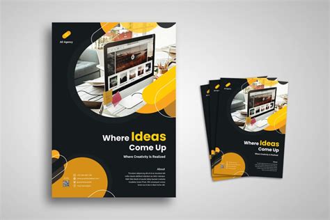 Flyer Template – Creative Idea Company - UI Creative