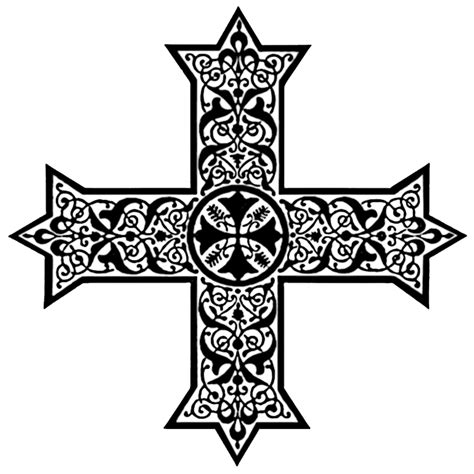 Coptic Crosses in Liturgical Colors | Christian Clip Art Review