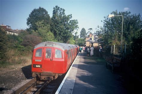 Central Line Train at Ongar Station (2) © David Hillas cc-by-sa/2.0 :: Geograph Britain and Ireland