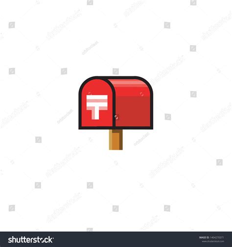 Isolated Mailbox Vector Icon Emoji Emoticon Stock Vector (Royalty Free ...