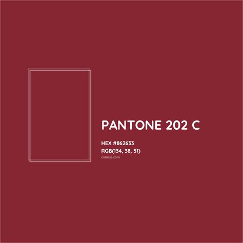 About PANTONE 202 C Color - Color codes, similar colors and paints ...