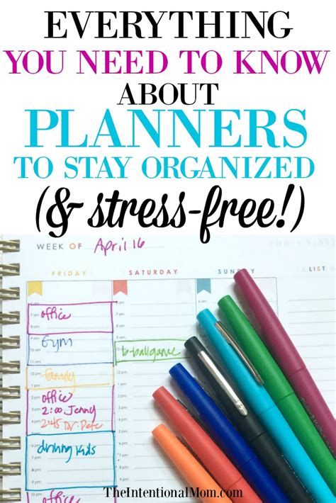 Everything You Need to Know About Planners to Stay Organized (& Sane ...