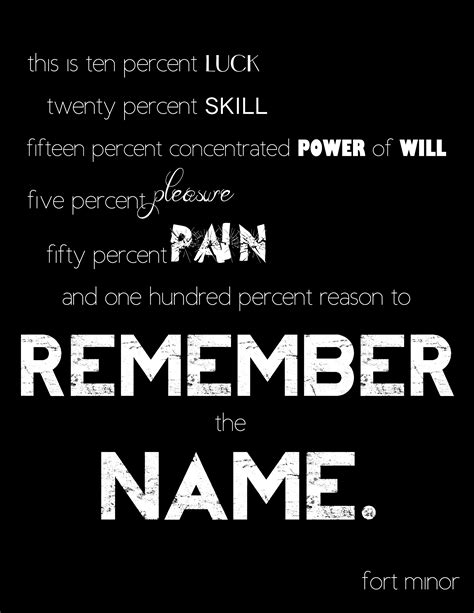 Remember the Name Poster by offthewing on DeviantArt