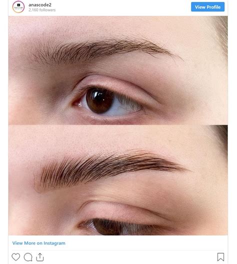 Brow lamination Before and After + All you need to know!