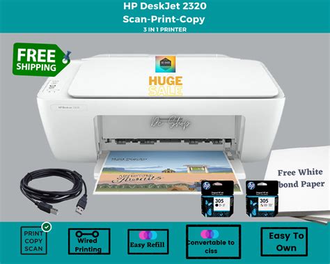 HP printer Deskjet 2320 -printer with scanner (printer with scanner and xerox pricet) | Lazada PH