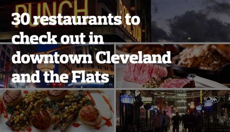 30 great restaurants to check out in downtown Cleveland and the Flats | Downtown cleveland ...