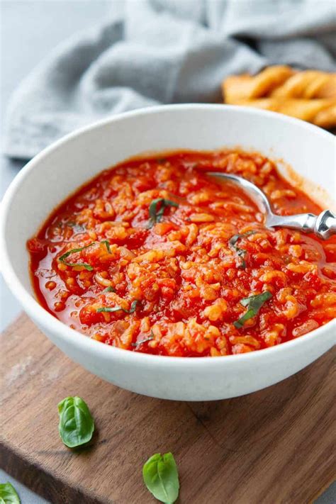 Tomato Rice Soup - Cookin Canuck