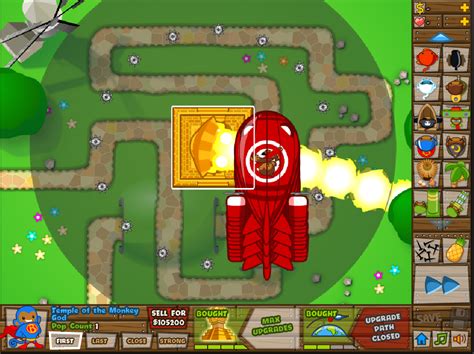 Black And Gold Games: Bloons Tower Defense 5 Temple Of The Monkey God