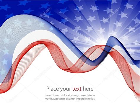 Abstract image of the American flag — Stock Photo © milenabo #74748297