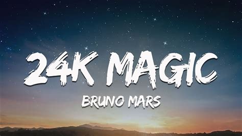 Bruno Mars - 24K Magic (Lyrics) - YouTube