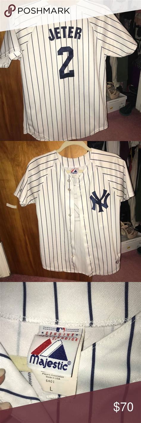 RARE NY Yankees Derek Jeter Jersey | Derek jeter, Moisture wicking ...