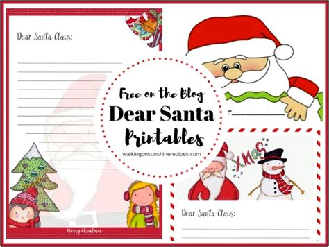 Free Printable Father Christmas Letter Templates - Templates : Resume Designs #x0Jr5X3g6L