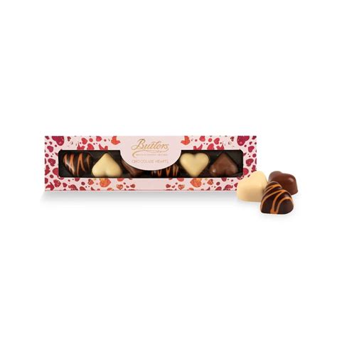 Valentine's Chocolate Hearts Box - 75g | Party Delights