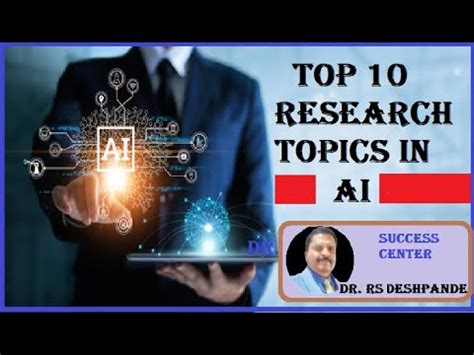 TOP 10 Research Topics in AI | phd topics in AI | #Research - YouTube