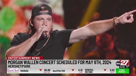 Morgan Wallen concert at Hersheypark Stadium rescheduled – ABC27