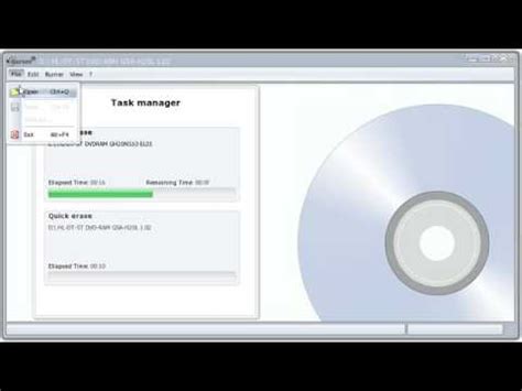 How to Erase CD/DVD Tutorial - YouTube