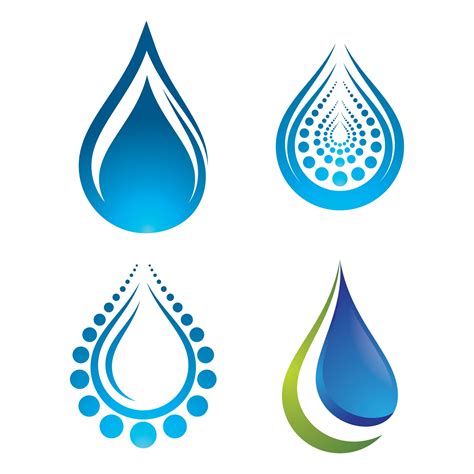 Water drop logo images 2978690 Vector Art at Vecteezy