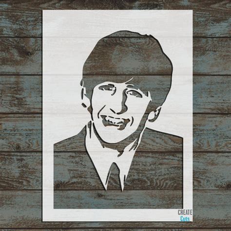 Ringo Starr stencil