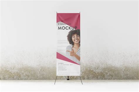 X-Banner Mockup - Mockup Free