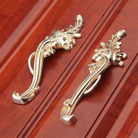 C:C:96mm Antique Silver Drawer Knobs Closet Furniture handles Pull ...