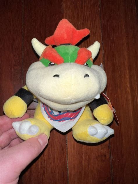 Bowser Jr Plush Mario Bros Universal Studios Hollywood Super Nintendo ...