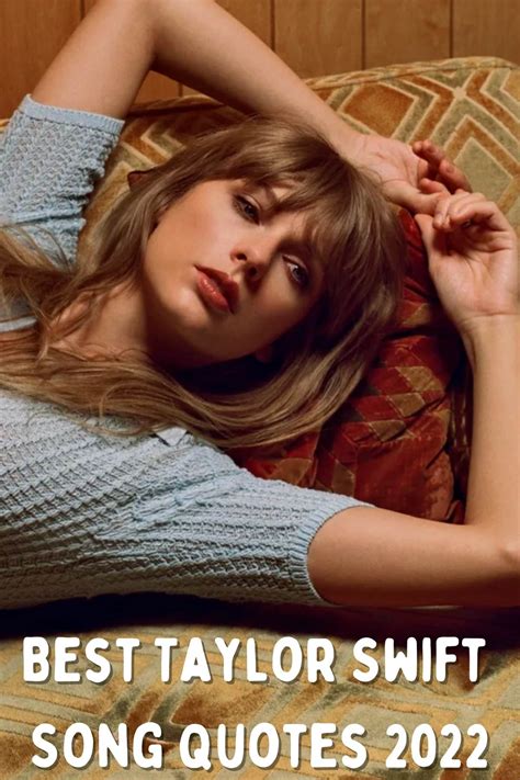 Best Taylor Swift Song Quotes 2023 - Darling Quote