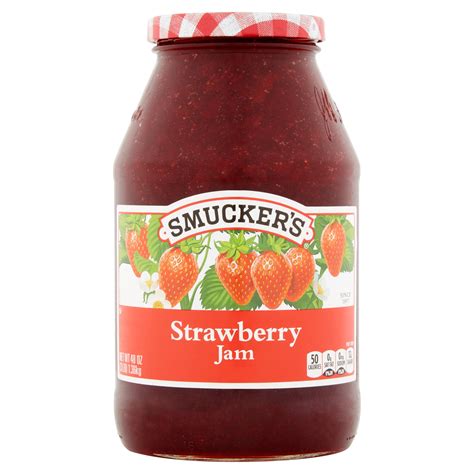 Smucker's Strawberry Jam, 48 oz - Walmart.com - Walmart.com