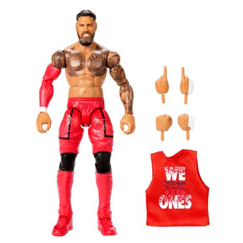 WWE Elite Jey Uso Action Figure, 6-inch Collectible Superstar with Articulation & Accessories ...