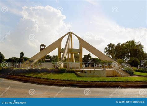 The Square in Dodoma Town (Tanzania). Stock Photo - Image of city, warm: 63344450