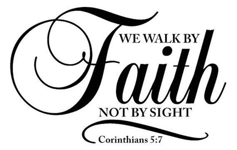 Faith - The Unconventional Marketer | Bible verse vinyl decals, Bible verse vinyl, We walk by faith