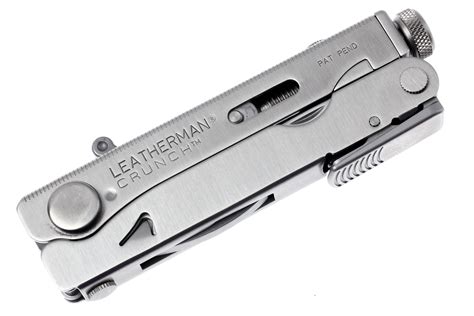 Leatherman Crunch Heritage 832545 Multitool, Leder Etui | Günstiger shoppen bei knivesandtools.de