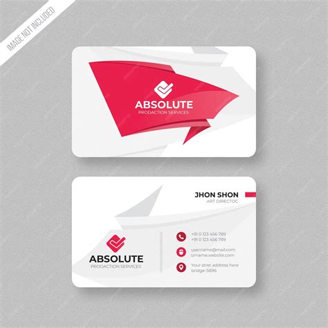 Premium PSD | Abstract business card