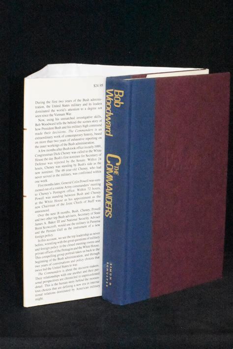 The Commanders by Bob Woodward: Fine Hardcover (1991) 1st Edition ...