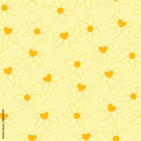 Yellow Flowers Background