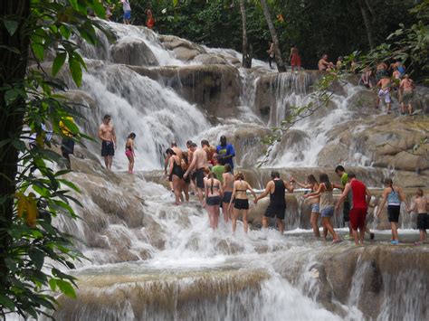 Dunn River Falls | Dunn river falls jamaica, River falls, Jamaica tours