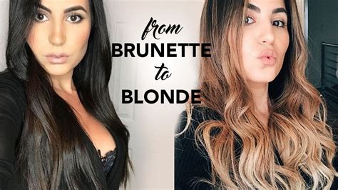 Brown to Blonde Before and After: See the Amazing Transformation!