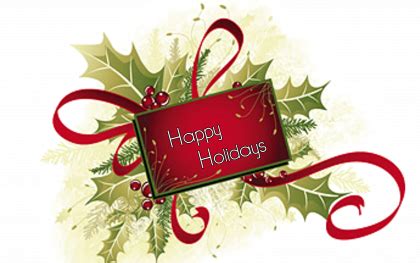 Happy Holidays PNG Transparent Images, Pictures, Photos | PNG Arts