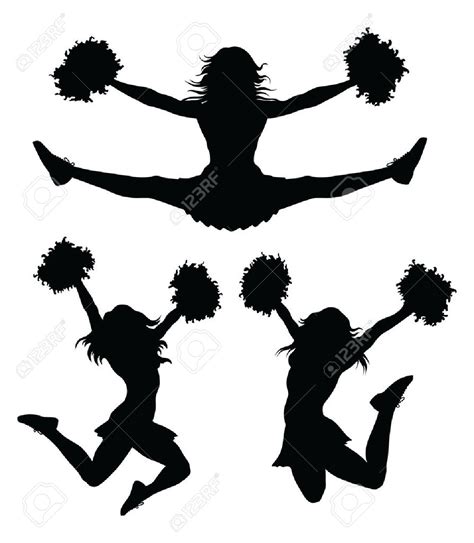 free cheerleader clipart silhouette 20 free Cliparts | Download images on Clipground 2024