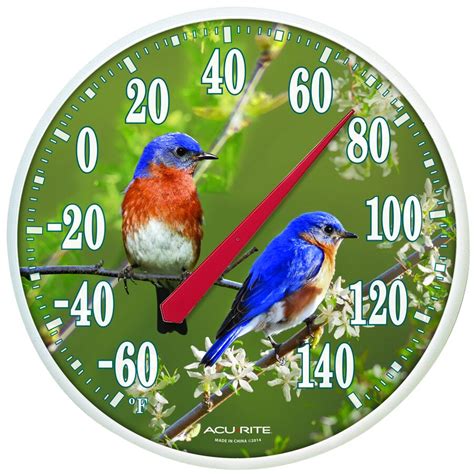 AcuRite Wireless Indoor/Outdoor White Thermometer at Lowes.com