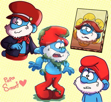 Smurfs: Just Papa Moments(? by TairusuKU on DeviantArt